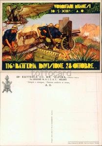 MILIZIA MVSN-116� BATTERIA DIVISIONE 28 OTTOBRE VOLONTARI MILANESI-D13-120 - Imagen 1 de 1