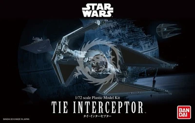 TIE Interceptor Bandai 1212 scala 1/72 - Immagine 1 di 4