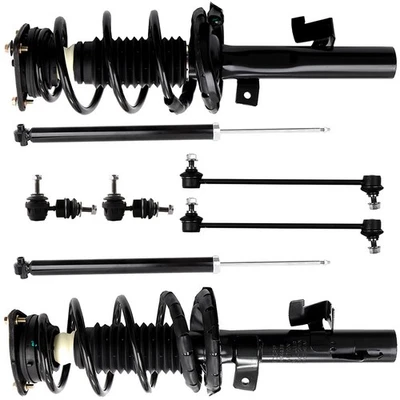 For 2006-2010 Mazda 5 2004-2009 Mazda 3 Front Struts Rear Shocks Sway Bar Links Foto 1 de 4