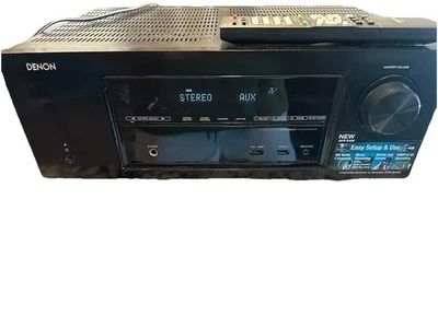 Denon AVR-E400 7.1-Channel Integrated Network AV Receiver w/ AirPlay & MultEQ - Image 1 of 4