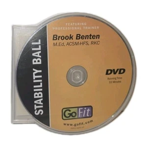 Go Fit Stability Ball Brook Benten DVD Only - Picture 1 of 2