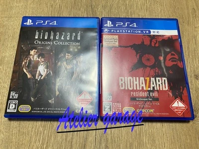 PS4 Biohazard Origins Collection Resident Evil 0+1+7 Grotesque Ver English Voice - Image 1 of 4