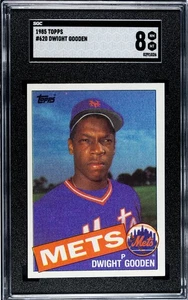 1986 Topps #620 Dwight Gooden RC SGC 8 NM MT - Picture 1 of 2