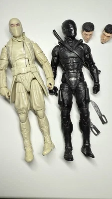 HASBRO G.I. Joe Classified Series LOT of (2) Snake Eyes & Storm Shadow - Image 1 of 2