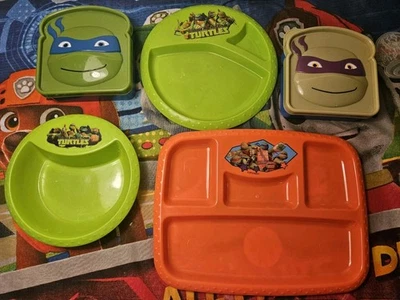 Набор для кормления ребенка ясельного возраста/ребенка Nickelodeon Teenage Mutant Ninja Turtle - Изображение 1 из 4