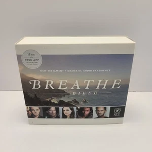 Breathe Bible New Testament NLT Audio CD [Audio CD] - Brand New Sealed - Picture 1 of 4