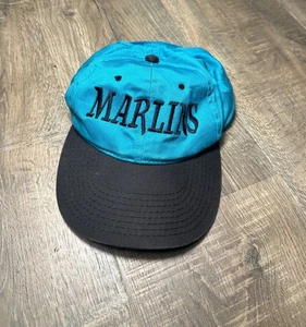 Gorra de béisbol Youngan de colección de los Marlins de Florida con cierre a presión MLB - Imagen 1 de 11