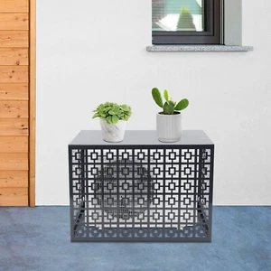 Klimazaun Sichtschutzzaun Abdeckung für Klimagerät 110*80*55cm - Bild 1 von 17