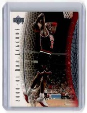 2000-01 Upper Deck NBA Legends Michael Jordan Chicago Bulls #1