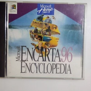 VINTAGE Microsoft Home Encarta 96 Encyclopedia For PC CD-ROM Complete - Picture 1 of 2