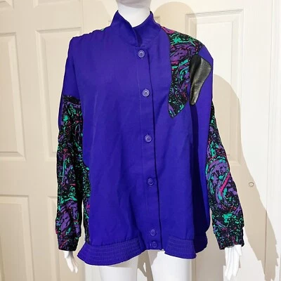 Chaqueta Blazer Atlética De Colección Años 90 Joyce Ropa Deportiva Dixie Abotonada De Gran Tamaño Foto 1 de 4