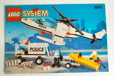 Notice Lego System City - Police - 6545 Search N' Rescue - Instructions only - Photo 1/2