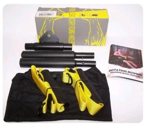 Rotary Rowing Handlebar Attachments For Cable Machine BLACK/YELLOW NEW - NIB - Picture 1 of 1