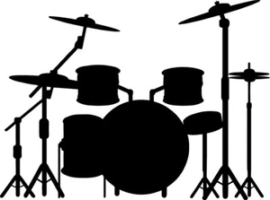 Juego de calcomanías de batería para banda de baterista pegatina de música decoración de automóvil espectáculo en vivo ritmo - Imagen 1 de 5