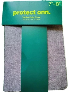 protect onn Universal Tablet folio Case-Folding For 7”-8” Tablets - Picture 1 of 2
