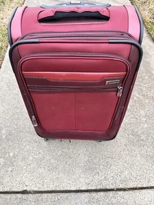 RBH Ricardo Beverly Hills Bel Aire Expandable 4  Wheels Spinner 23"Nylon Red - Picture 1 of 24
