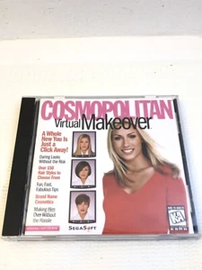 Cosmopolitan Virtual Makeover Edit Tool PC CDRom 150 Hair Styles Sega soft Ware - Picture 1 of 9