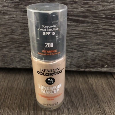 Revlon Colorstay 24 Hr Foundation Combination/Oily Skin 200 Nude 1oz - Image 1 of 4