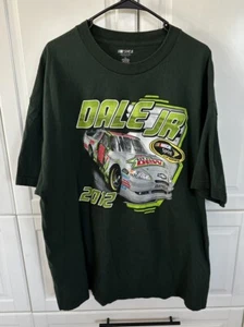 NASCAR 2012 Sprint Cup Series Dale Earnhardt Jr Mountain Dew Car Graphic Tee 2XL - Picture 1 of 5