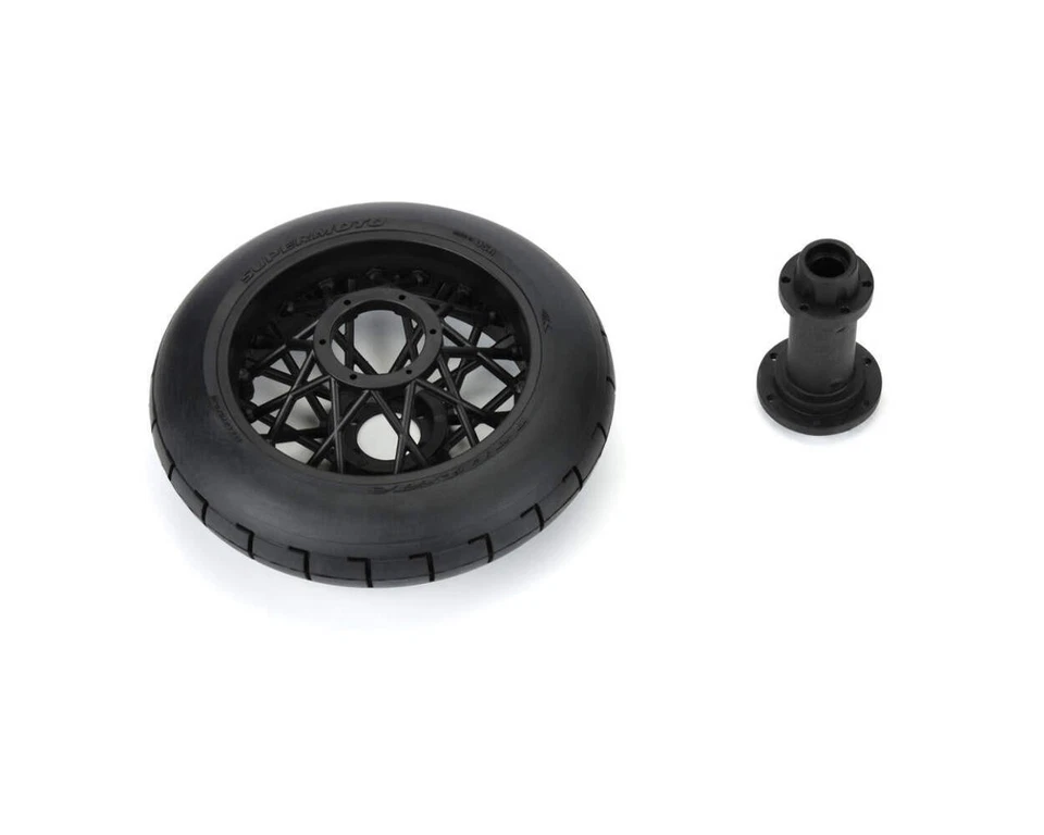 Pro-Line Racing 1/4 Supermoto Tire Rear S3 MTD Black Wheel PM-MX [PRO1022310] - Image 1 of 1