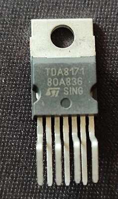 TDA8171 IC GENUINE ST FIELD / FRAME OUTPUT DEFLECTION VINTAGE NOS UK STOCK CRT - Image 1 of 3