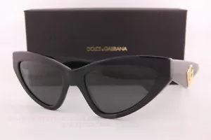Totalmente Nuevas Gafas de Sol Dolce & Gabbana DG 4439 501/87 Negro/Gris Oscuro Mujer - Imagen 1 de 5