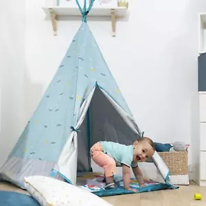 Tepee tent indoor & outdoor use plus anti UV jungle design + carry bag babymoov - Picture 1 of 6