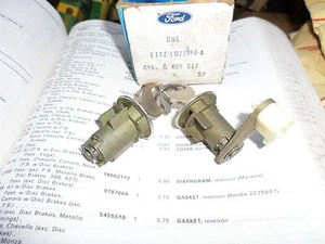 1981 82 1983 1985 1989 1991 Ford F-Series Ranger Reedición cerraduras de cilindros y juego de llaves - Imagen 1 de 1