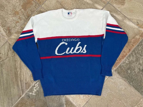 Vintage Chicago Cubs Cliff Engle Sweater Baseball Sweatshirt, Size XL Cover