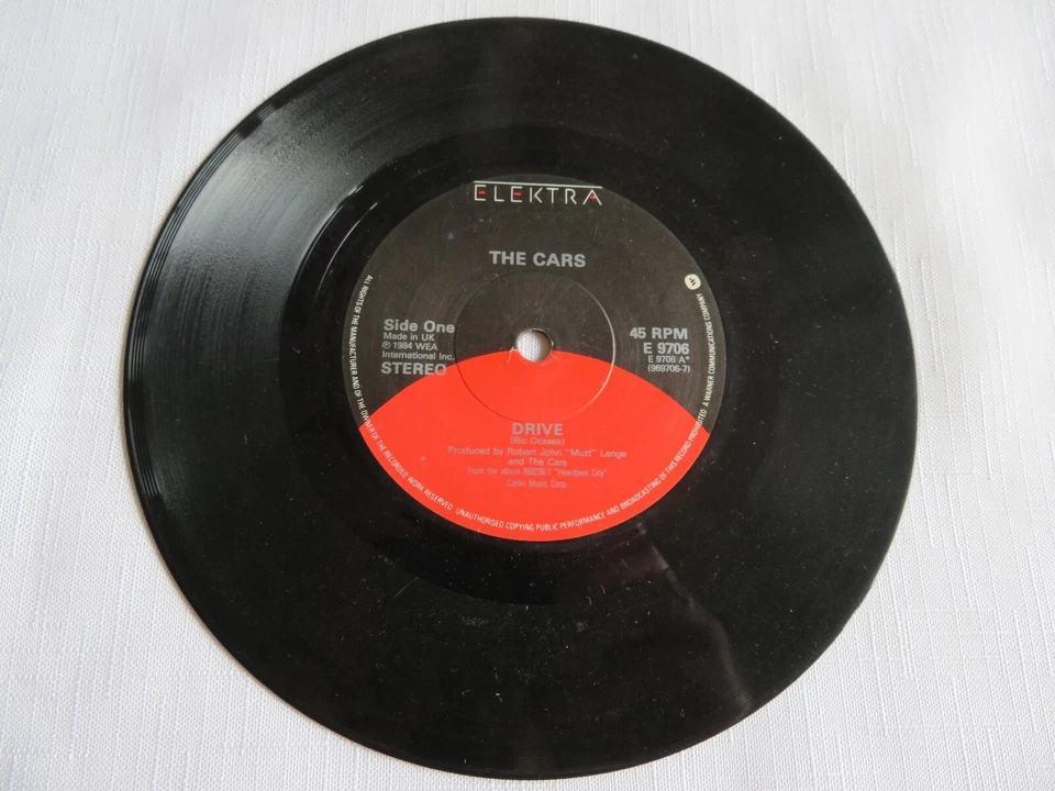 The Cars – Drive           E 9706          VINYL VG+ - Image 1 of 1