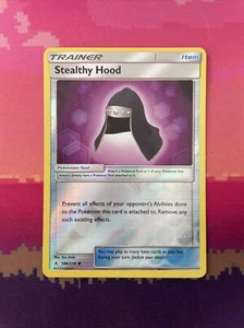 Pokemon Karte Stealthy Hood Unbroken Bonds Reverse Holo 186/214 Near Mint - Bild 1 von 2