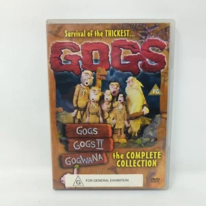 GOGS - The Complete Collection - Cavemen Claymation - Region 2 3 4 5 6 DVD - Picture 1 of 5