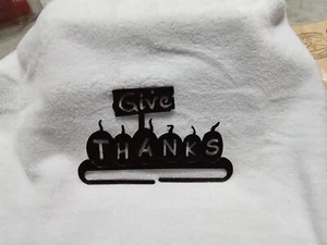 Classic Motifs 6.5" Give Thanks Fall Holder Dowel - Picture 1 of 1