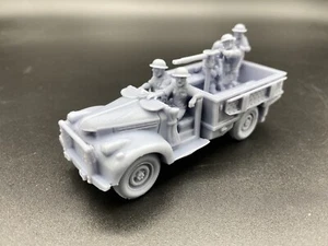 28mm, 1/56, 3D Printed, WW2, British LRDG Chevrolet W/crew,  Bolt Action - Picture 1 of 10