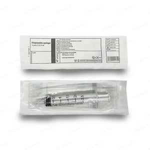 Medical Sterile Syringes Hypodermic Luer Slip 1ml 2.5ml 5ml 10ml 20ml 30ml 50ml - Picture 1 of 40