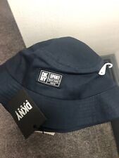 New DKNY Mens Marine Park Bucket Hat in Navy Blue DKSMS22023BLU with Tags