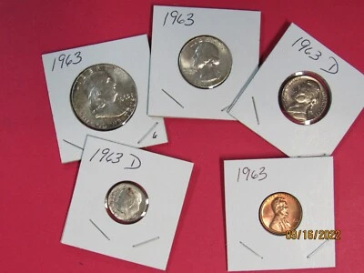 1963 US MINT SET "SILVER" (6) - Image 1 of 2