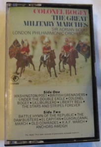 The Great Military Marches London Philharmonic Orchestra-Cassette-Sir Boult-CBS - Picture 1 of 6