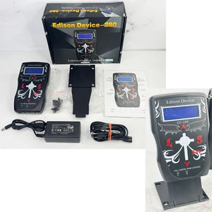 Neu/Open Box - Edison Gerät - 280 Digital Tattoo Netzteil Fernbedienung - Bild 1 von 9