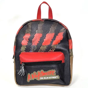 MINI BACKBACK FREDDY KRUEGER HORROR CONCEPT ONE A NIGHTMARE ON ELM STREET NUEVO CON ETIQUETAS - Imagen 1 de 17