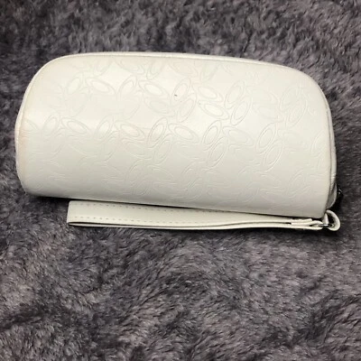 OAKLEY White Logo Soft Zippered Sunglass Eyeglass Case Wrist Strap- See Pictures - Изображение 1 из 4