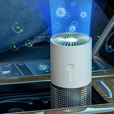 Purificatore d'aria ricaricabile-portatile ioni negativi casa auto scrivania mini GXZ-AP02 - Immagine 1 di 4