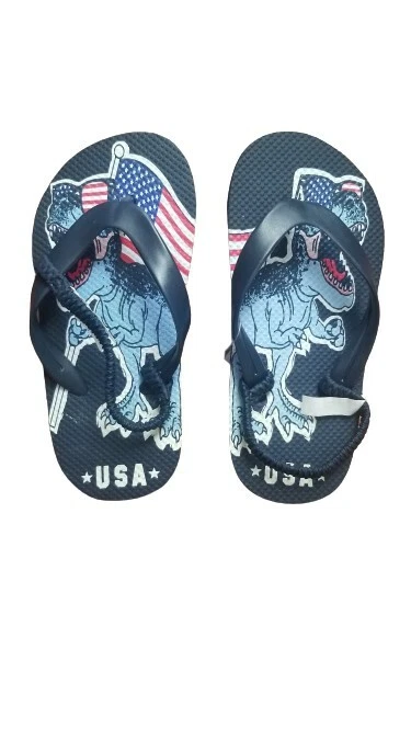 ДЕТСКОЕ МЕСТО динозавр шлепанцы ребенка ясельного возраста размеров 4-11 * новый • Бесплатная доставка • - Изображение 1 из 1