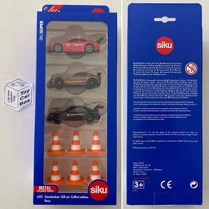 SIKU #6331 - Race Car Gift Set (Audi RS5, Merc AMG GT, BMW M4 & Accessories) N68 - Picture 1 of 1