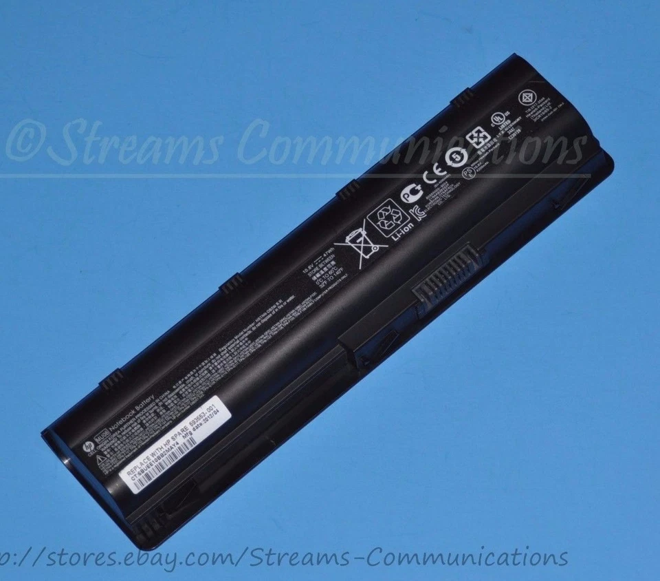 Batería para portátil HP MU06 OEM para portátiles HP Compaq CQ42 CQ56 G62 CQ57 G7 G6 Foto 1 de 4