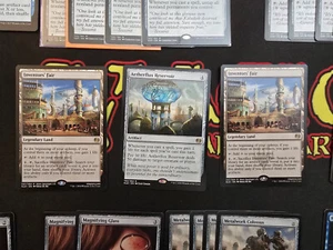 MTG Modern Mono Blue Aetherflux Reservoir Deck with Deck Box & Sleeves - Picture 1 of 14