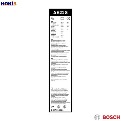 WIPER BLADE 3 397 014 621 FOR VW AUDI Q8/SUV E-TRON/Sportback JAGUAR 1.0L 3cyl - Image 1 of 4