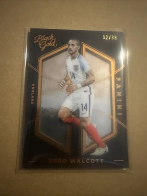 2016-17 Panini Black Gold - Theo Walcott #155 Bronze /99 (RC) - Image 1 of 2