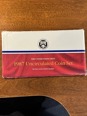 1987 US Mint Set OGP UNC - Image 1 of 4