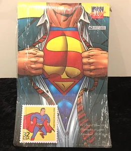 USPS Celebrate The Century 1930s Postage Stamp Superman Poster Cleveland Ohio - Picture 1 of 3